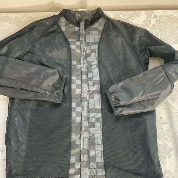 NIKE Paris Saint-Germain AWF Soccer Jacket Youth Size XL Black/grey Check - Picture 9 of 10